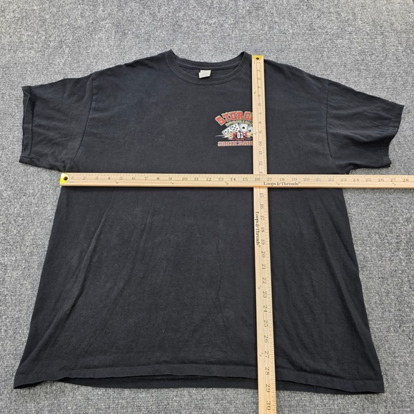 Sturgis Motorcycle Rally 81st South Dakota Biker T Shirt XL Black‎ Ghost Rider - Picture 3 of 6